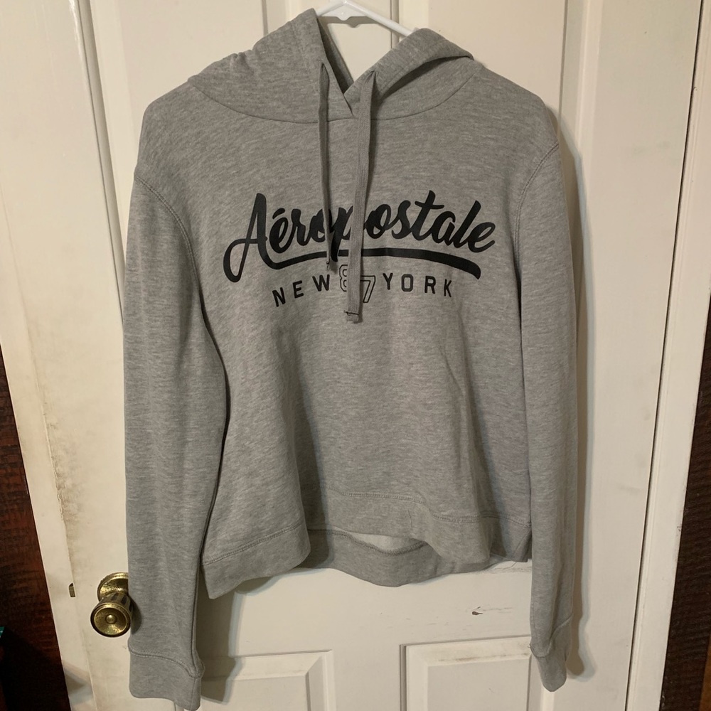 Gray hoodie
